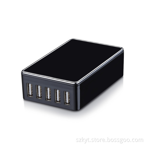 5V 6.5A Multi Port usb Charger Power Port 5USB desktop Charger With CE FCC KC ROHS approval